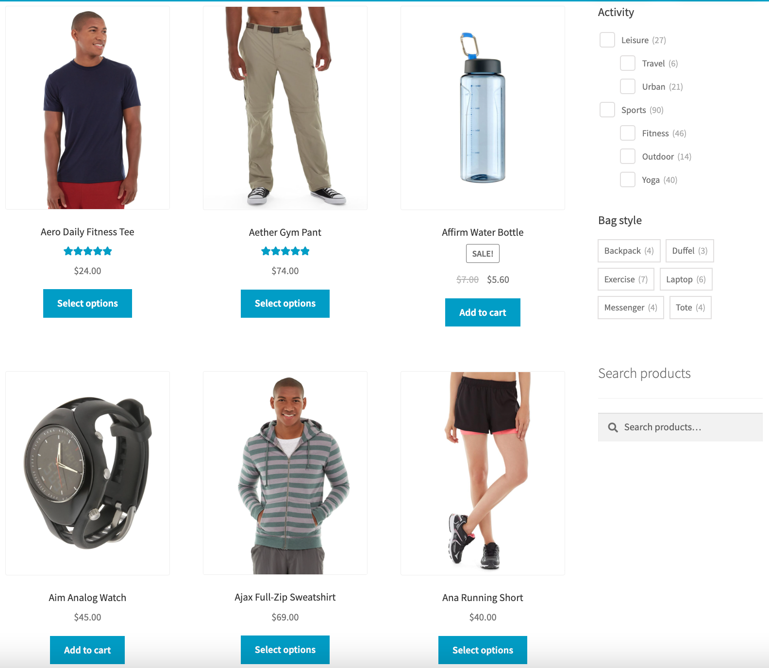 WooCommerce Product Filters Demo