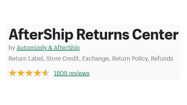 AfterShip 退貨中心審查