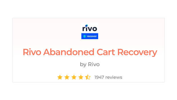 Recensione di recupero del carrello abbandonato Rivo