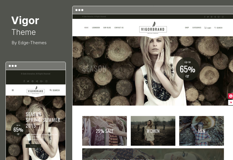 Tema Semangat - Tema WordPress Vintage