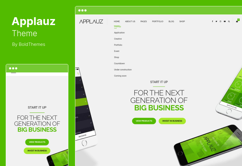 Applauz Theme - Perangkat Lunak, Teknologi & Tema WordPress Digital