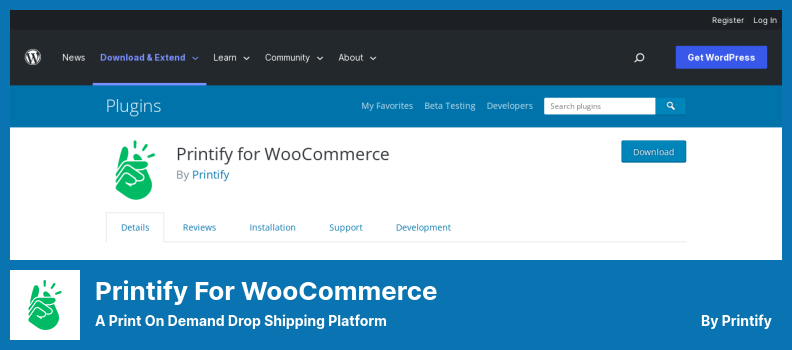 Plugin Printify per WooCommerce - Una piattaforma di drop shipping Print On Demand