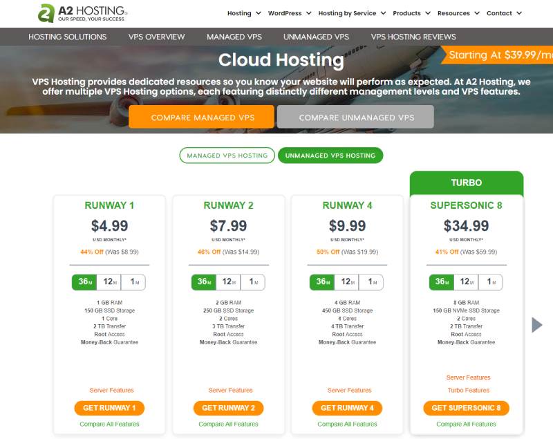 harga hosting a2