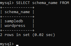 การใช้ MySQL's