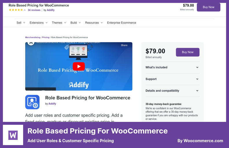 التسعير المستند إلى الدور الخاص ببرنامج WooCommerce الإضافي - إضافة أدوار المستخدم والتسعير الخاص بالعميل