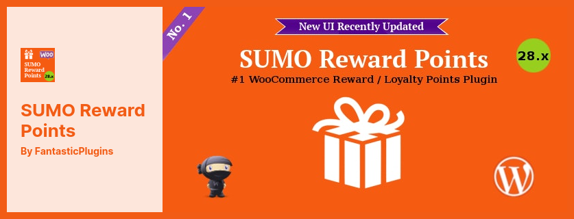 البرنامج المساعد لنقاط المكافآت SUMO - نظام المكافآت WooCommerce