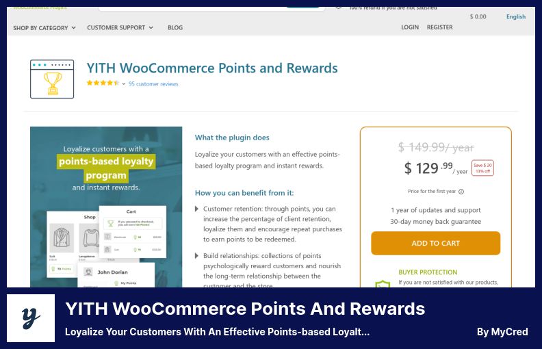 YITH WooCommerce Points and Rewards Plugin - Fidélisez vos clients avec un programme de fidélité efficace basé sur des points