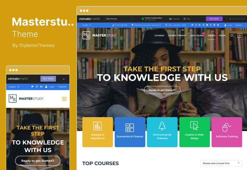 Masterstudy Teması - Eğitim WordPress Teması