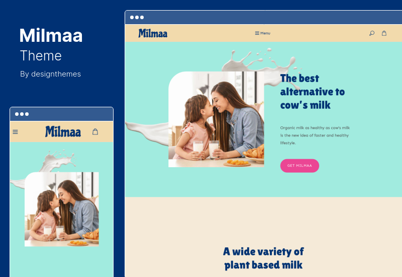 Milmaa Theme - Tema WordPress Toko Produk Tunggal