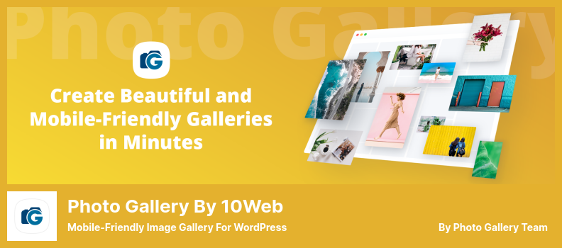 Photo Gallery by 10Web Plugin - 适用于 WordPress 的移动设备友好型图片库