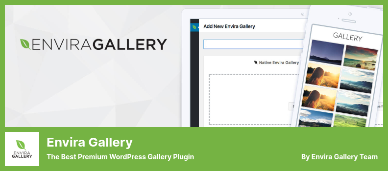 Envira Galeri Eklentisi - En İyi Premium WordPress Galeri Eklentisi