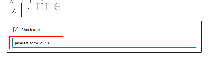 Shortcode einfügen