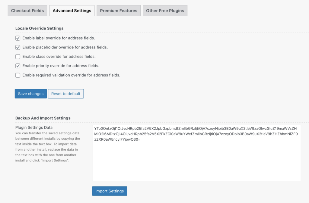 Le impostazioni avanzate di Checkout Field Editor per la tua pagina di pagamento WooCommerce