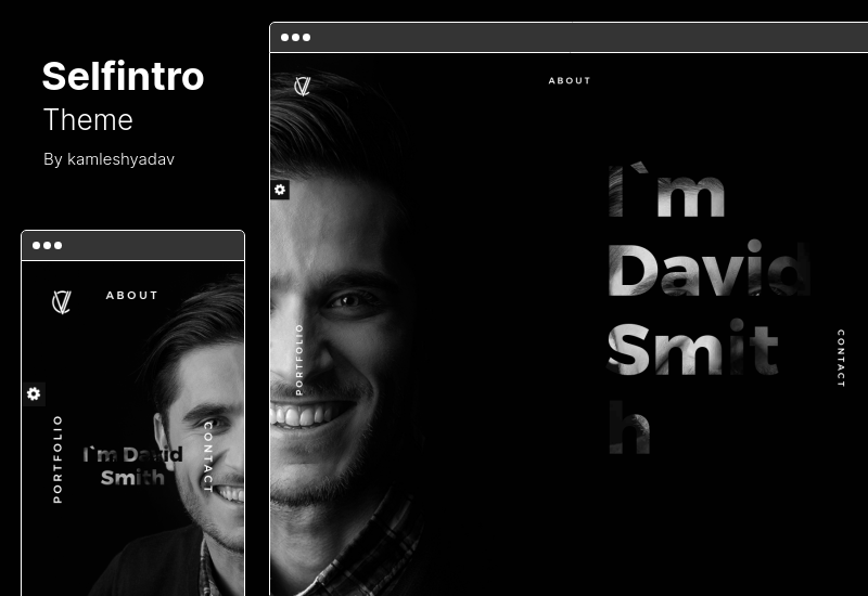 Tema Selfintro - Tema WordPress para currículo, currículo e portfólio