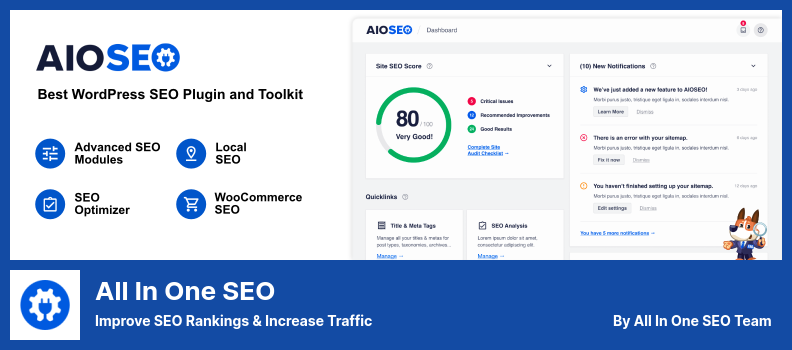 Plugin SEO All in One - Îmbunătățiți clasamentul SEO și creșteți traficul