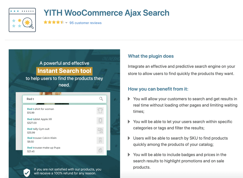 YITH WooCommerce Ajax Cerca