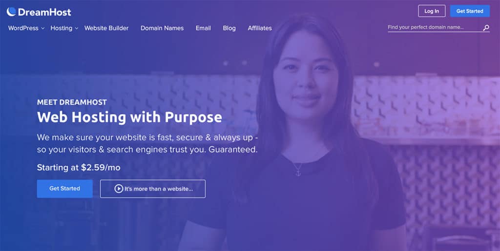 DreamHost Hosting WordPress Murah Terbaik