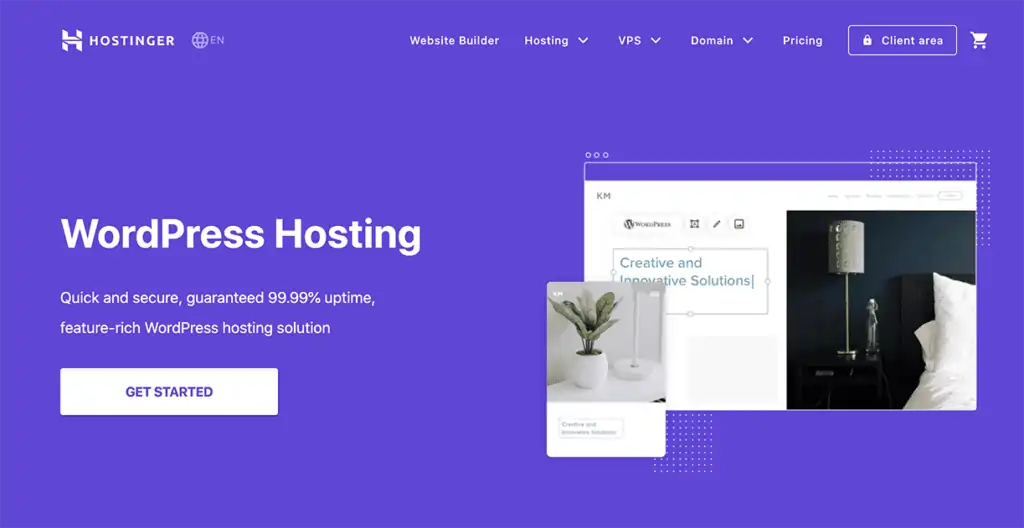 Hostinger penyedia hosting WordPress murah terbaik