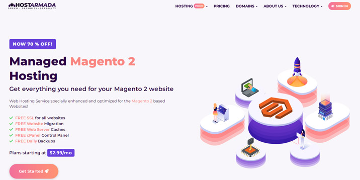 HostArmada-Magento-alojamiento