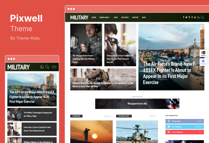 Motyw Pixwell - Motyw WordPress na nowoczesny magazyn