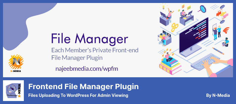 Plugin Pengelola File Frontend - Mengunggah File ke WordPress untuk Tampilan Admin