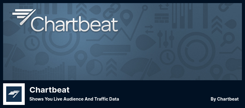 ปลั๊กอิน Chartbeat - แสดงข้อมูลผู้ชมสดและข้อมูลการจราจร