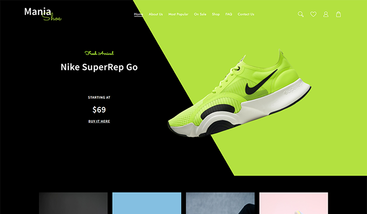  shoe store WordPress themes