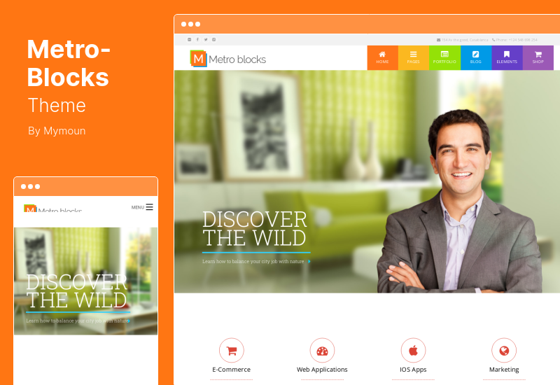 Metro-Blocks-Thema - Multi-Business-WordPress-Thema