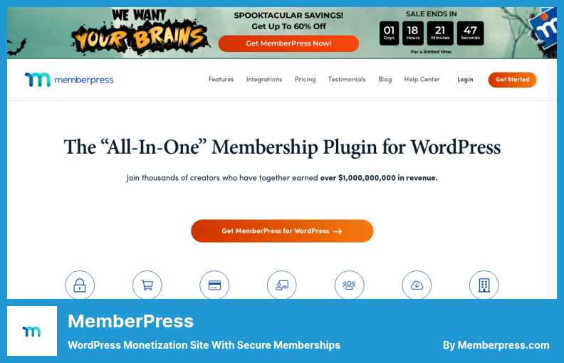 MemberPress Plugin - WordPress Monetarisierungsseite mit sicheren Mitgliedschaften