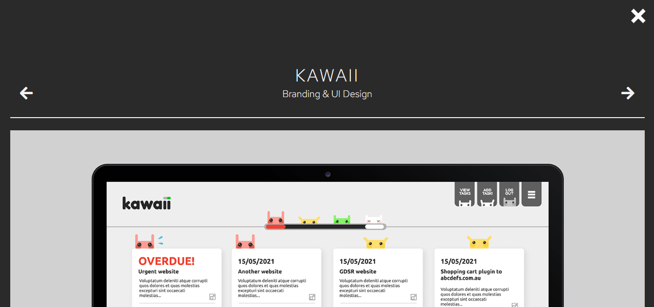 โครงการ Kawaii บนเปลือกไข่