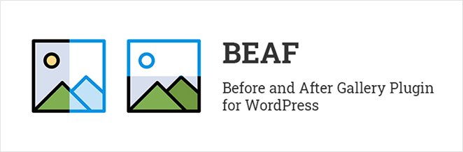 BEAF antes y después del complemento de WordPress