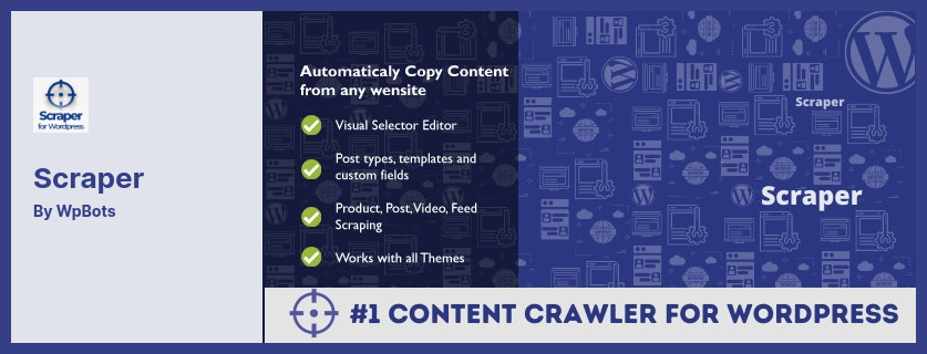 Plugin Scraper - Plugin automatico per il crawler dei contenuti per WordPress