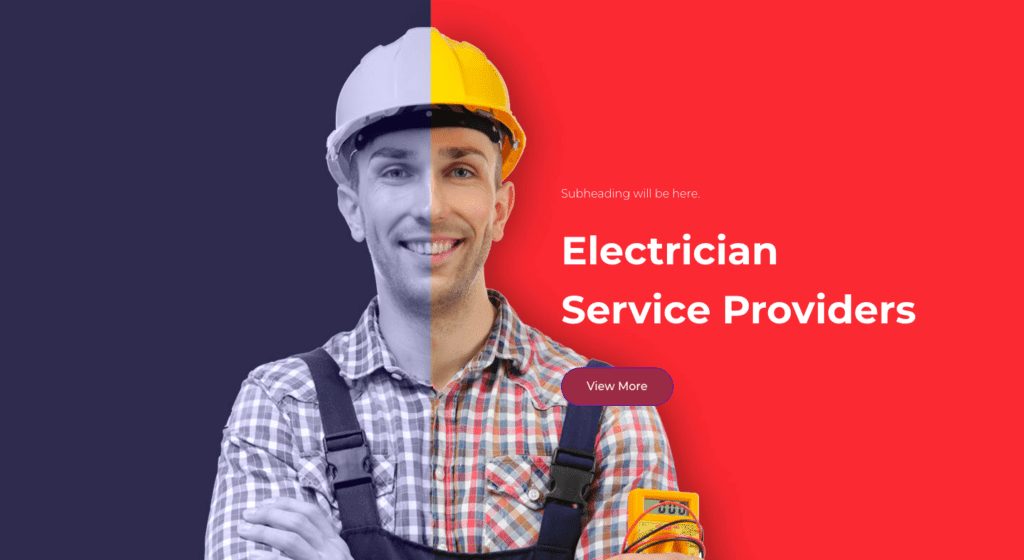 șablon de servicii de electrician de la PowerPack