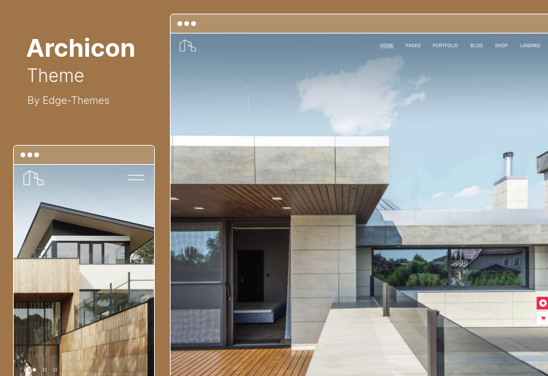 Archicon Theme — тема WordPress для архитектуры и строительства