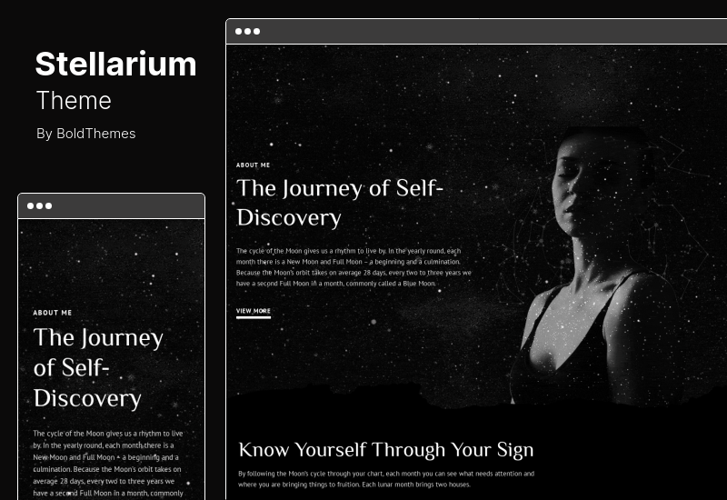 Stellarium Theme — тема WordPress для гороскопов и астрологии