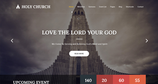 tema WordPress spirituală