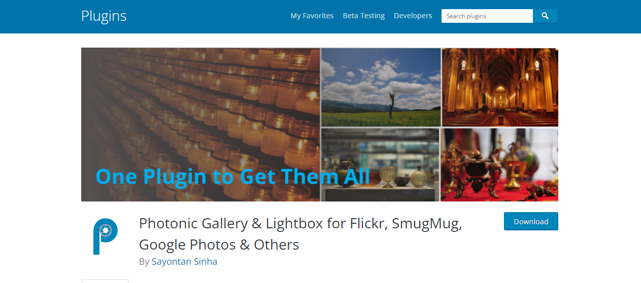 Photonic Gallery - ปลั๊กอินฟีด Instagram ของ WordPress