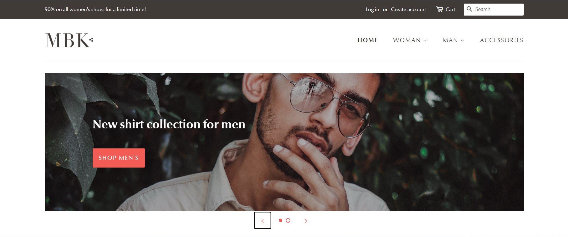 minimal shopify theme