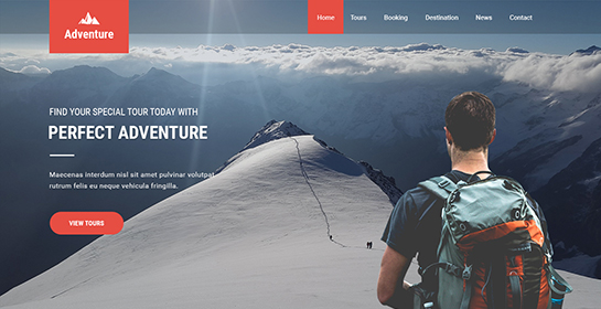 aventura tema de WordPress