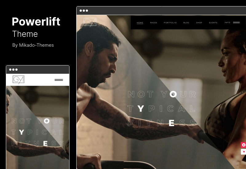 Powerlift-Theme - Fitness- und Fitnessstudio-WordPress-Thema