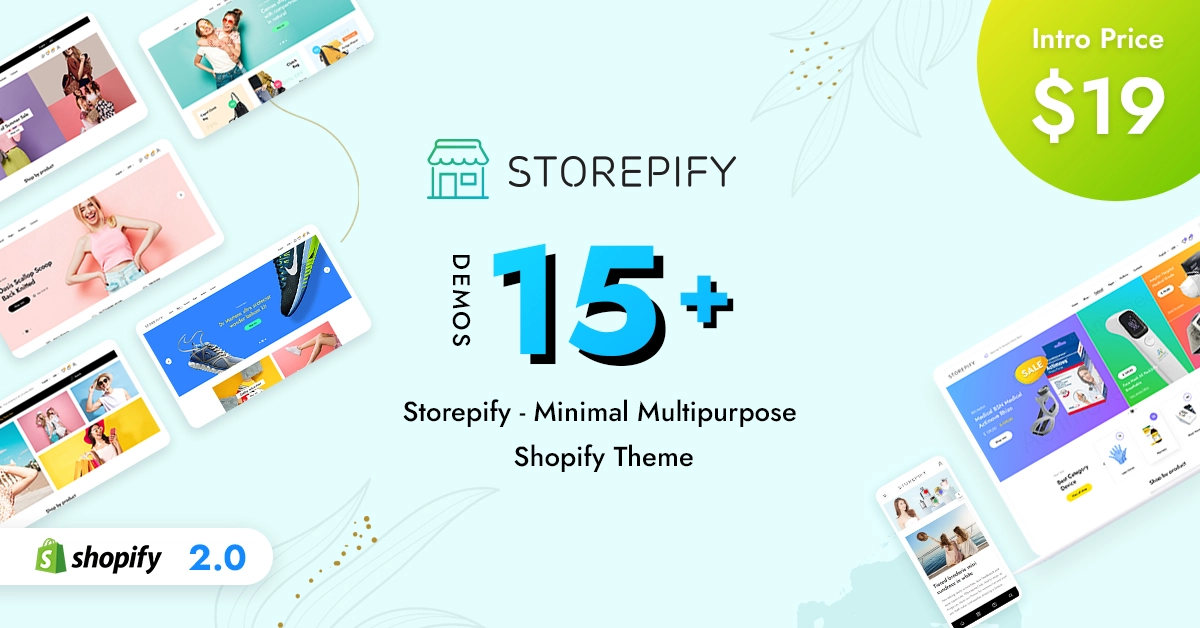 Storepify - Minimal Multipurpose Shopify Theme