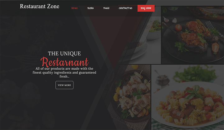 WordPress Restaurant Themes