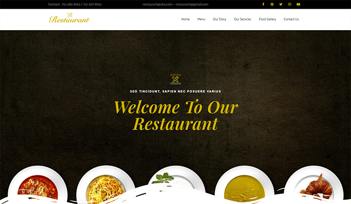 WordPress Restaurant Themes