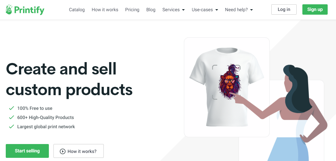 Printify-Impresión bajo demanda Complementos de WooCommerce