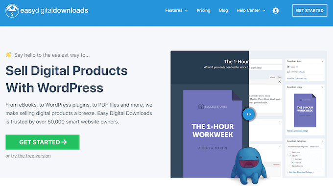 El complemento de WordPress Easy Digital Downloads