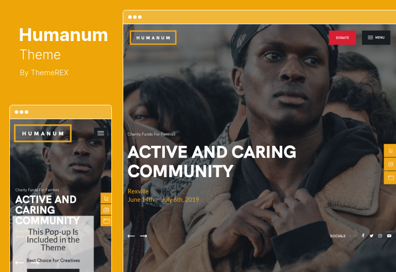 Humanum Theme - Motyw WordPress na temat praw człowieka