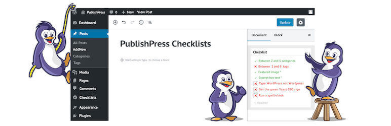 pluginuri wordpress mai puțin cunoscute: liste de verificare publishpress