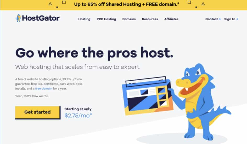 hostgator 网络托管