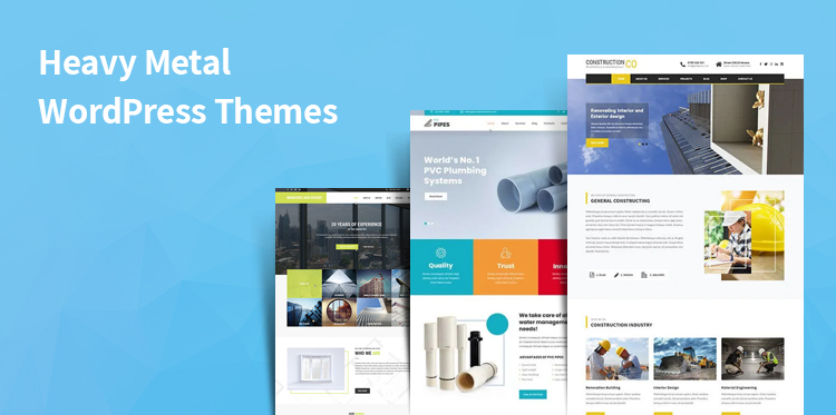 Temas de WordPress de metales pesados