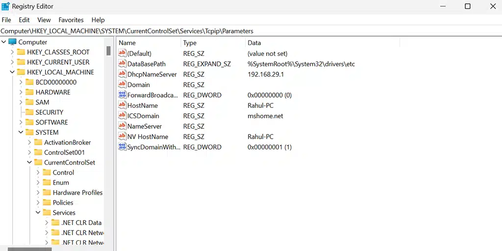 Checking HostName